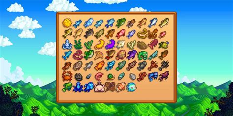 stardew fish|Stardew Valley Fish and fish by season list .